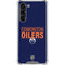 NHL Edmonton Oilers Lineup Galaxy S24 FE Clear Case